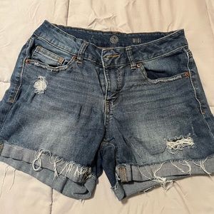 SO Denim Midi Shorts